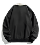 Sudadera con cuello polo