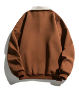 Polo-Kragen-Sweatshirt